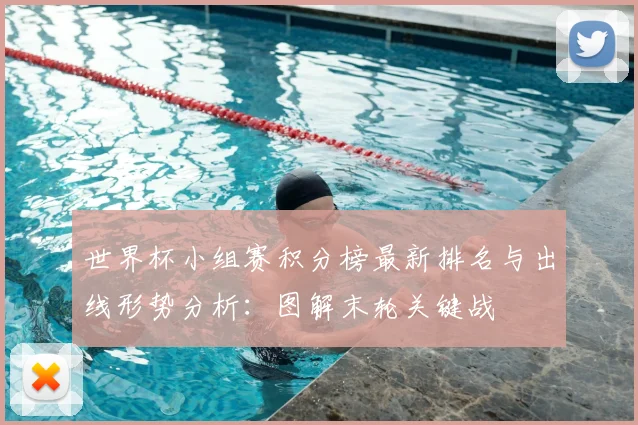 世界杯小组赛积分榜最新排名与出线形势分析:图解末轮关键战